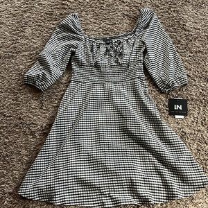 Gingham Prairie Dress